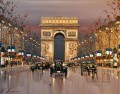 Arc de Triomphe Kal Gajoum textured